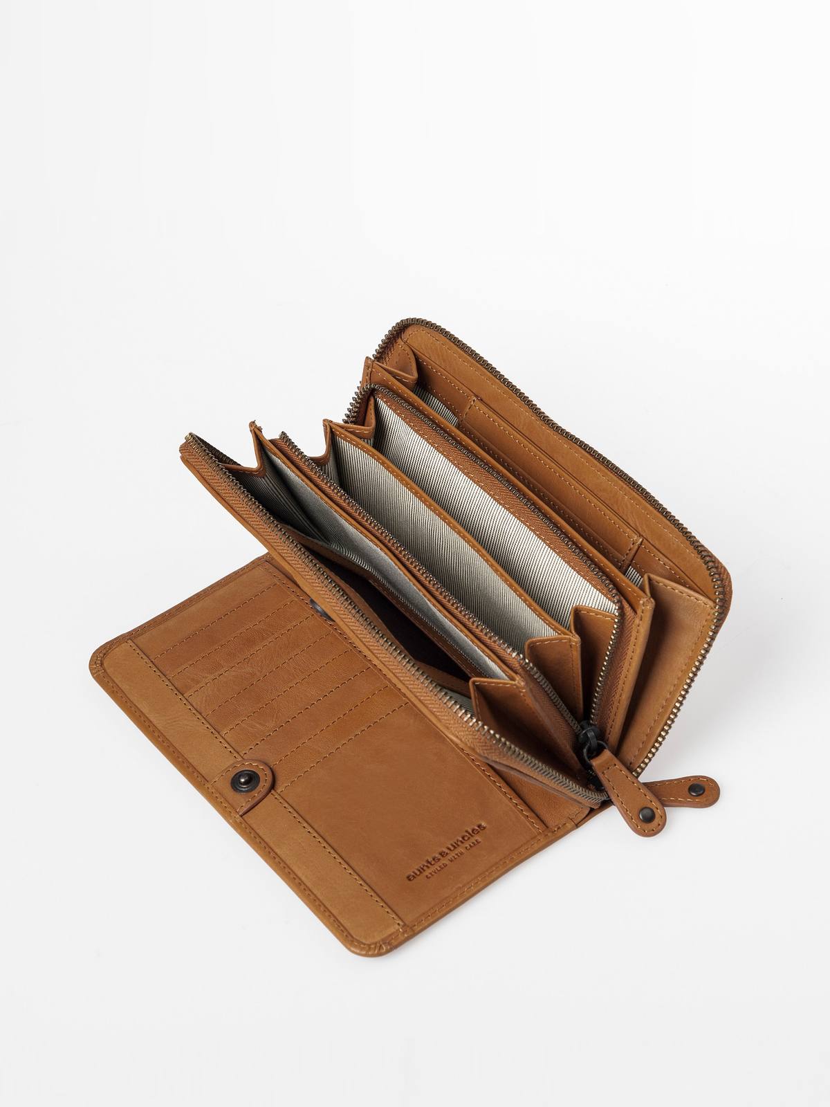 Ledergeldbörse Tilda caramel Ledergeldbörse Tilda caramel