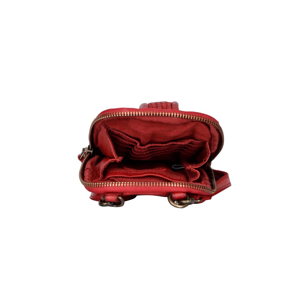 Bellicci Leder Handytasche Emberly rot, Hauptbild 4