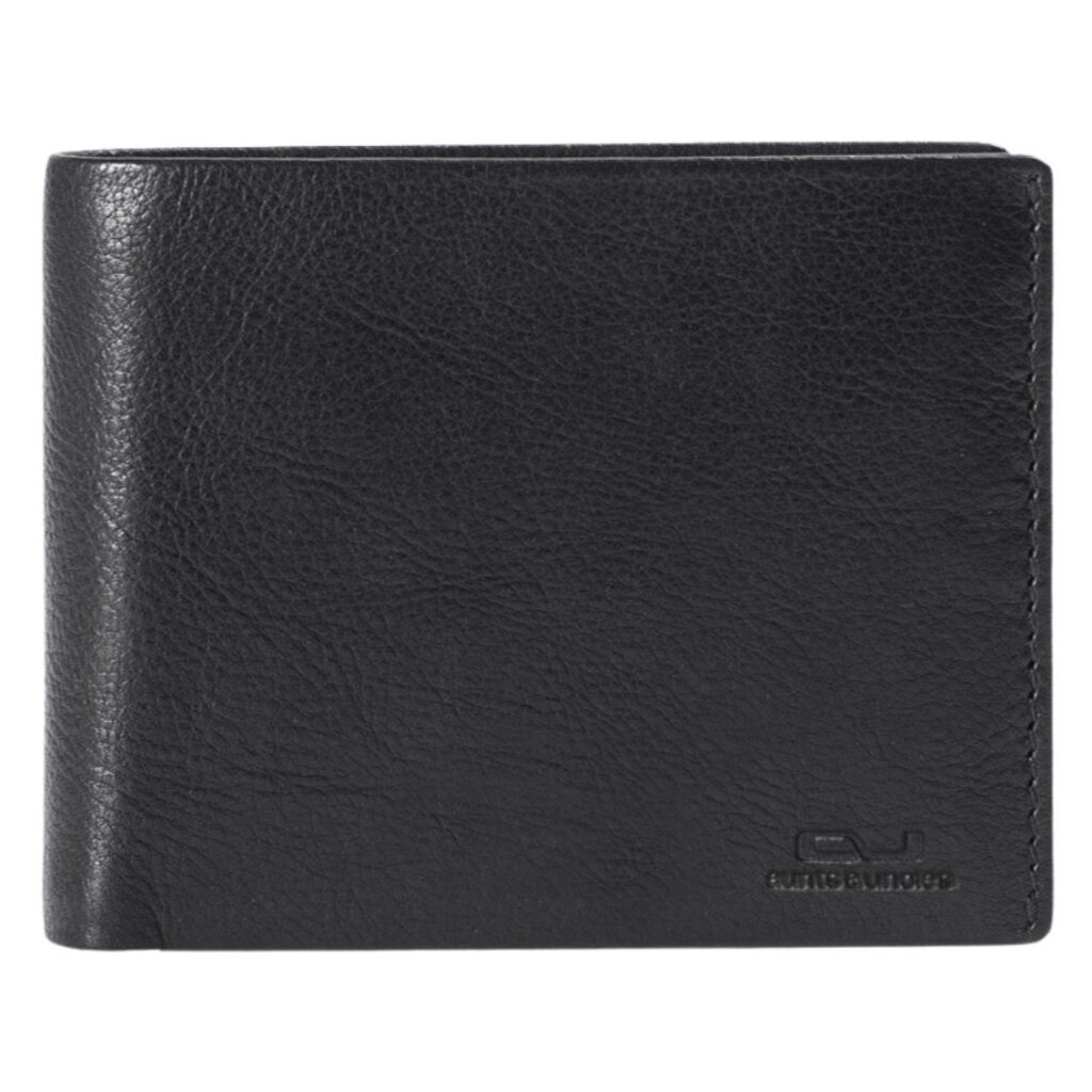 Geldbörse im Querformat mit Klappe Elliot RFID schwarz Geldbörse im Querformat mit Klappe Elliot RFID schwarz