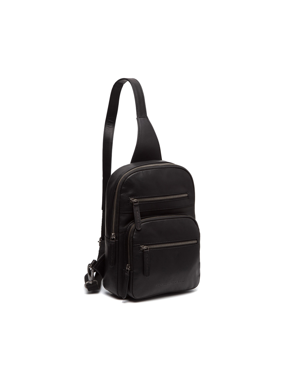 Leder Crossbody Peru schwarz Leder Crossbody Peru schwarz