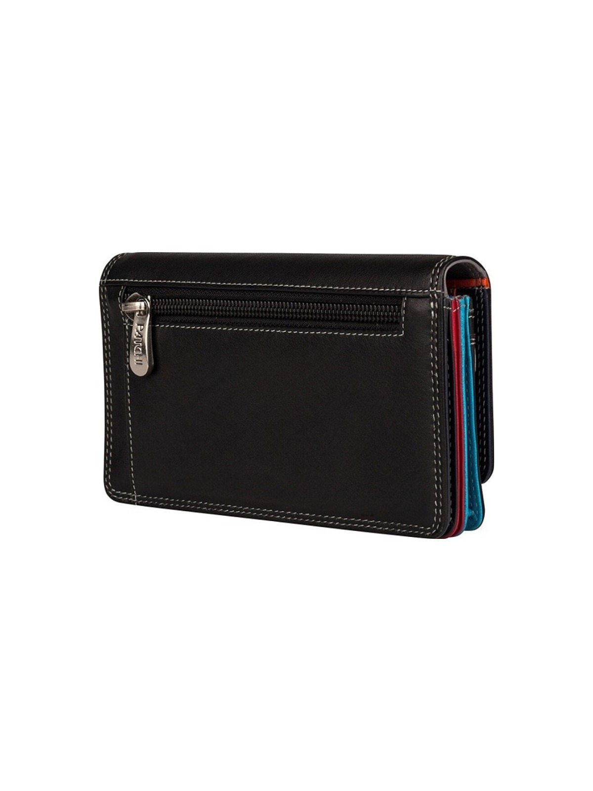 Ledergeldbörse multicolor schwarz Ledergeldbörse multicolor schwarz