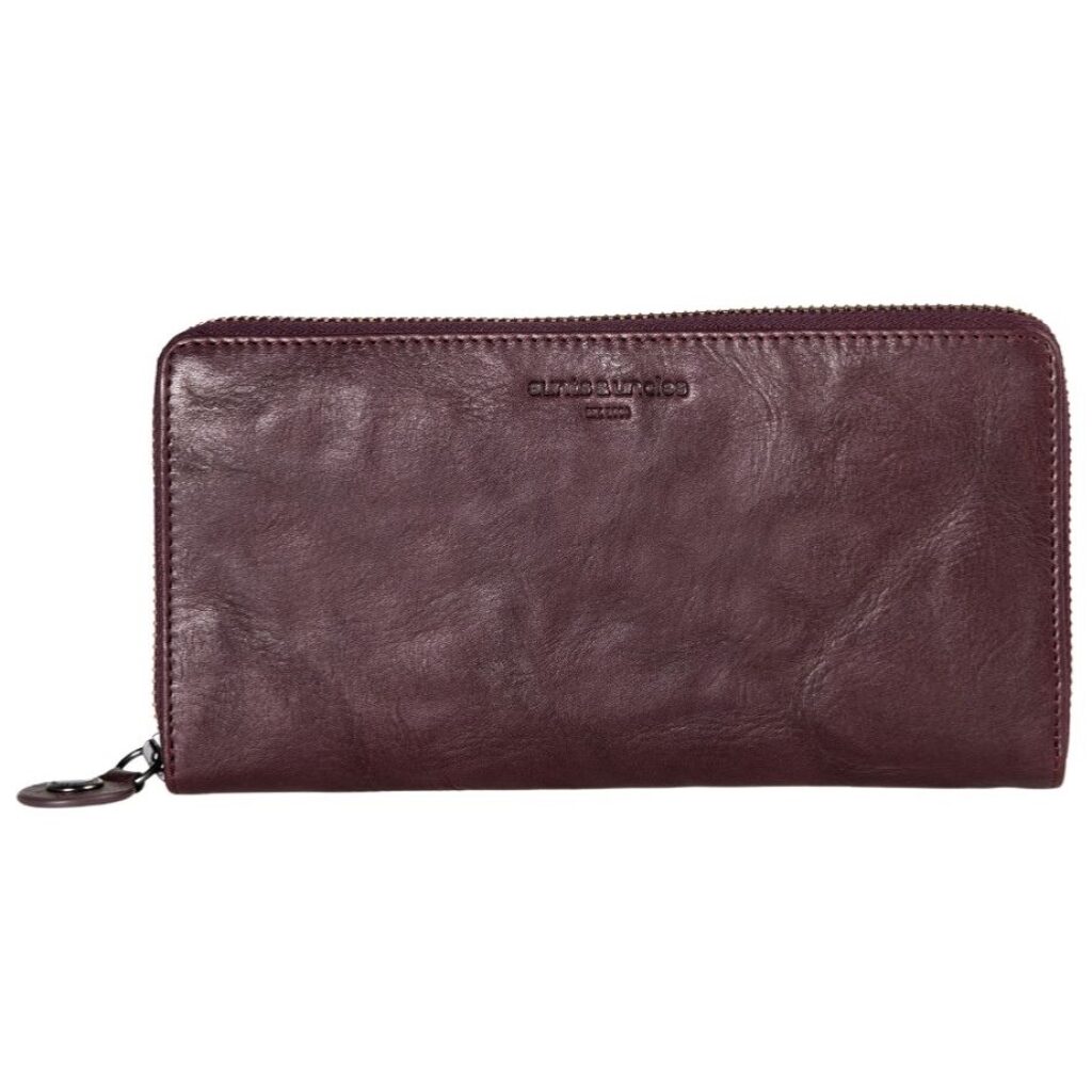 Ledergeldbörse Cynthia burgundy Ledergeldbörse Cynthia burgundy