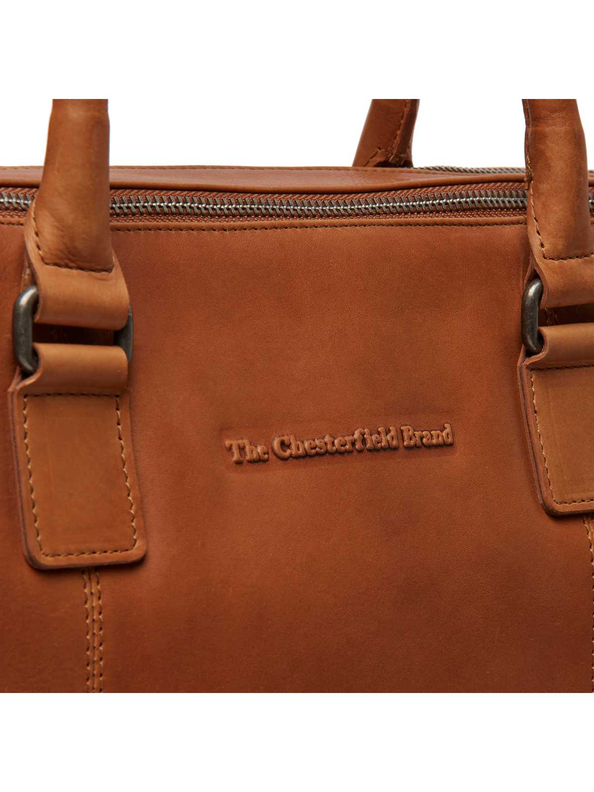 The Chesterfield Brand Leder Laptoptasche Salvador cognac