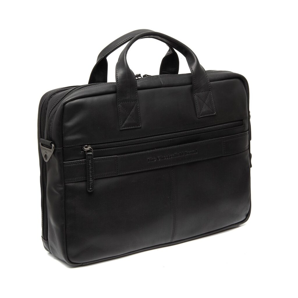 The Chesterfield Brand Leder Laptoptasche Frazer schwarz, Hauptbild 5