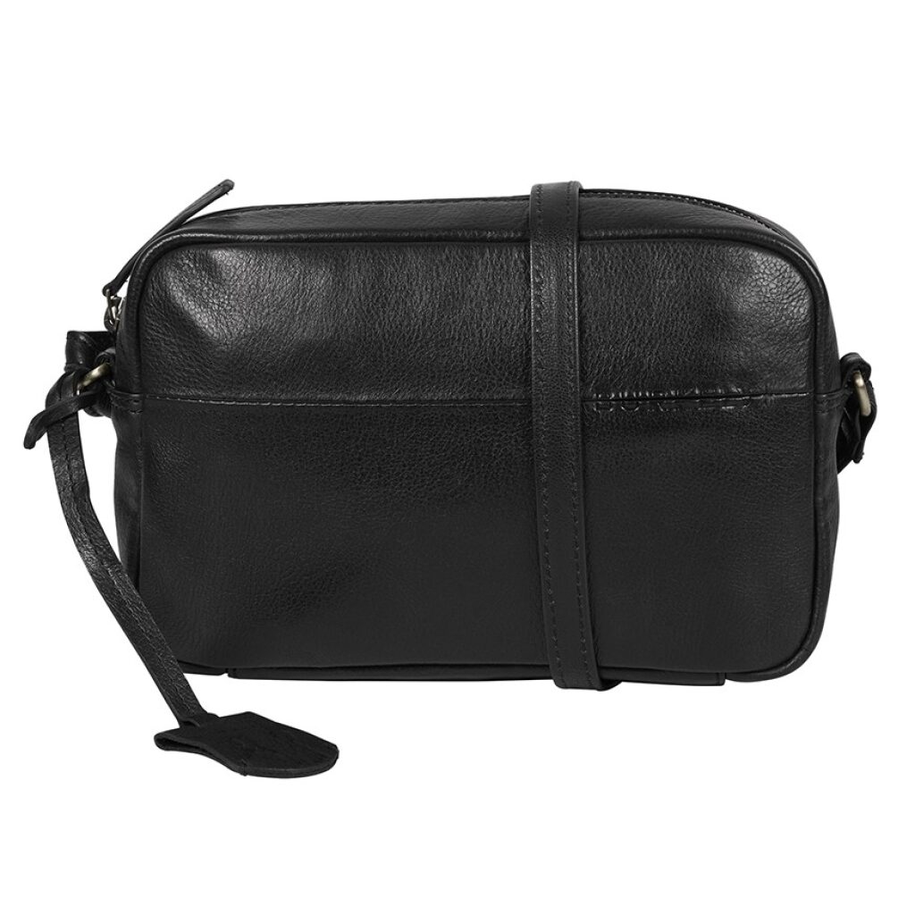 Leder Mini Crossbody-Tasche Natural Norah schwarz Leder Mini Crossbody-Tasche Natural Norah schwarz