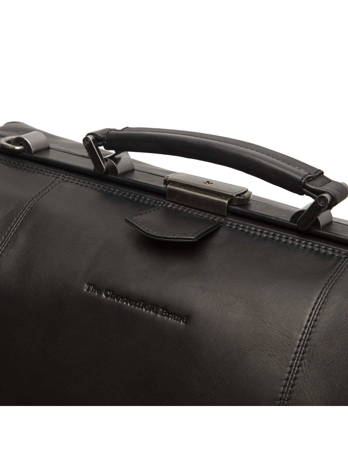 Ledertasche Weekender Texel schwarz Ledertasche Weekender Texel schwarz