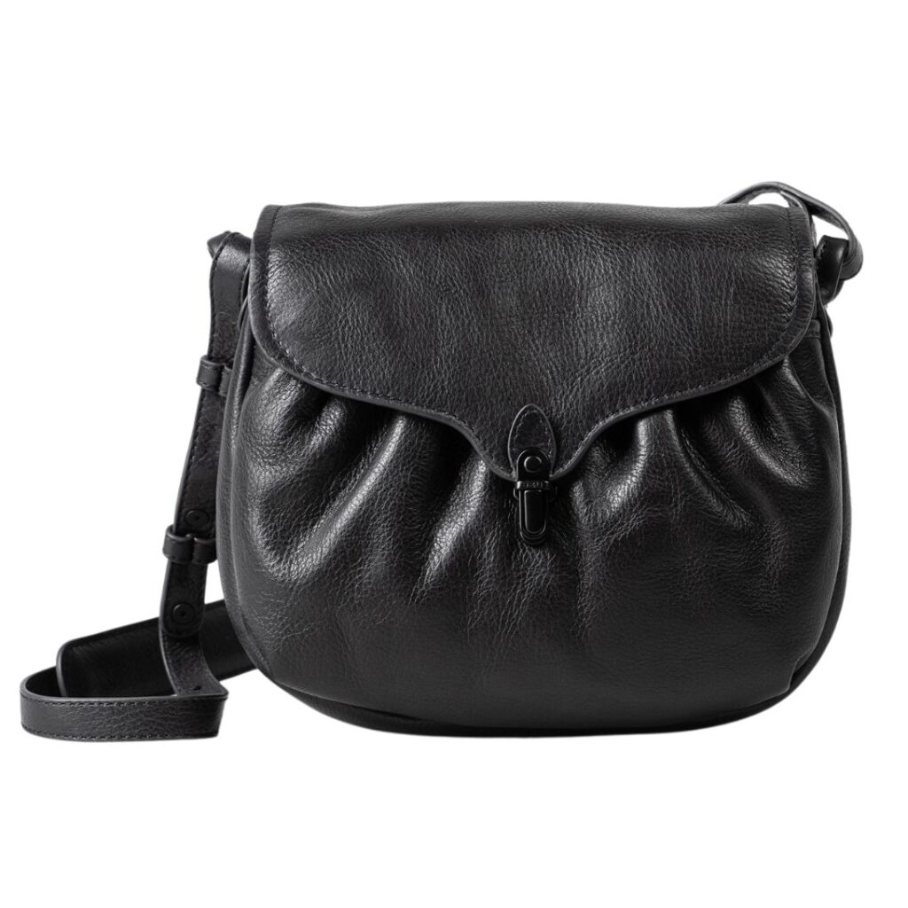 aunts & uncles Leder Umhängetasche Mrs. Coconut Cake black smoke, Feature-Bild aunts & uncles Leder Umhängetasche Mrs. Coconut Cake black smoke, Feature-Bild
