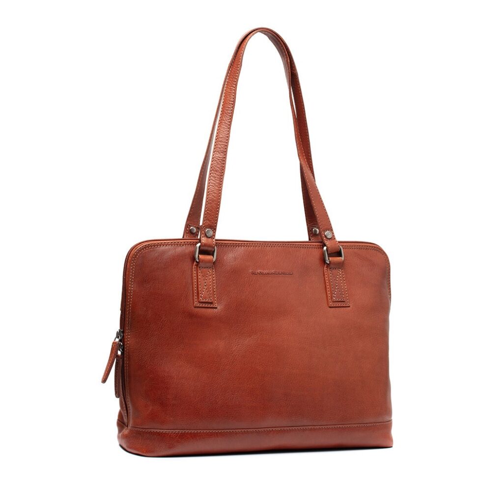 Leder Schultertasche Selvino cognac Leder Schultertasche Selvino cognac