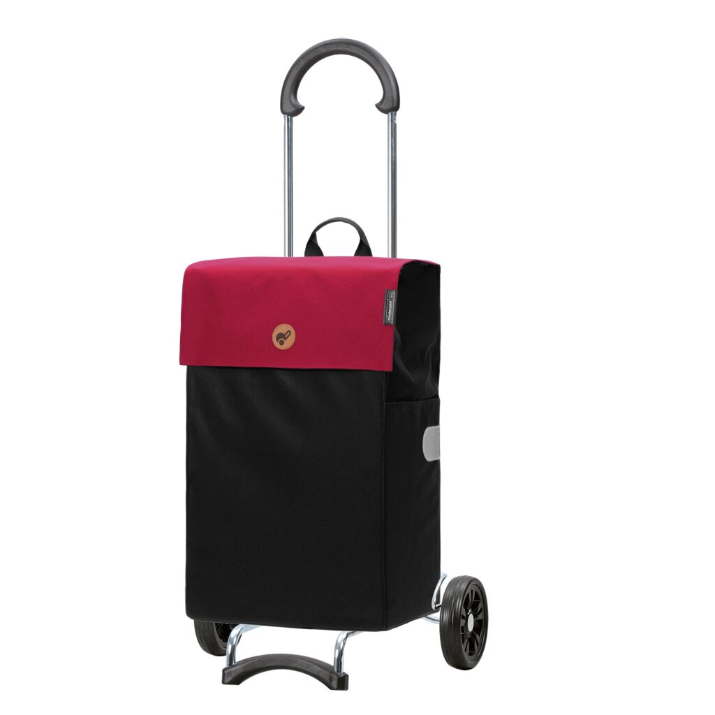 Einkaufstrolley SCALA SHOPPER® HERA schwarz-rot