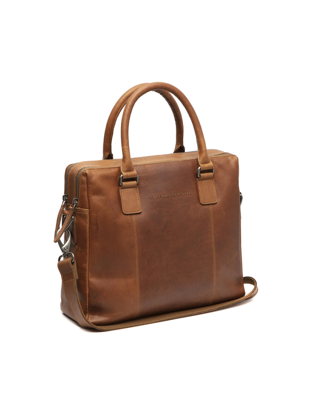 The Chesterfield Brand Leder Laptoptasche Santiago cognac, Feature-Bild The Chesterfield Brand Leder Laptoptasche Santiago cognac, Feature-Bild