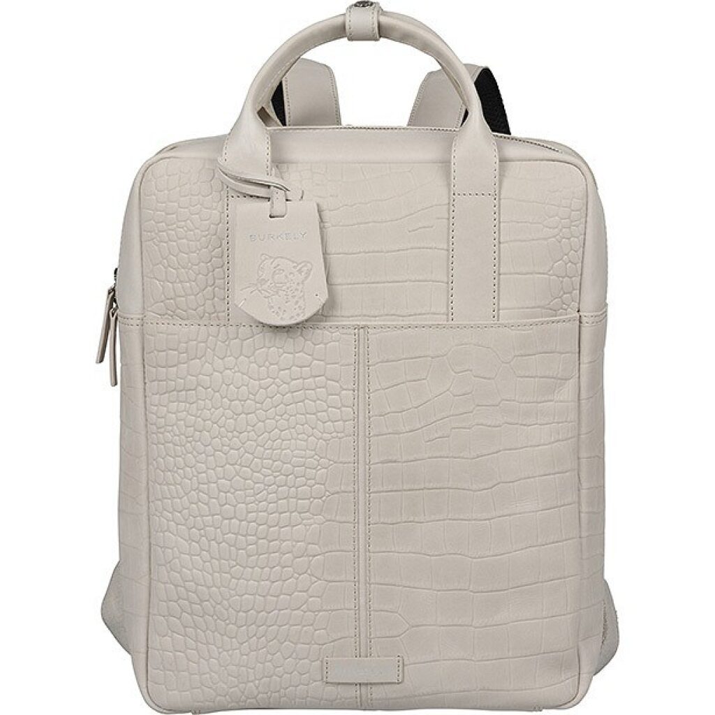 Burkely Leder Laptoprucksack 14" Cool Colbie weiß