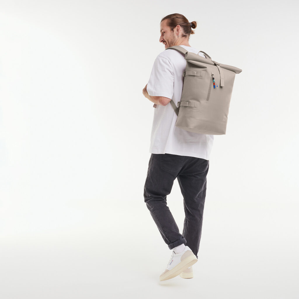 Got Bag Rolltop Rucksack 2.0 Monochrome beige, Hauptbild 2