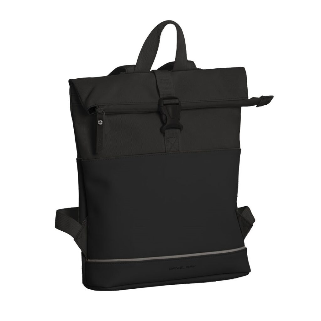 Rolltop-Rucksack Allentown schwarz