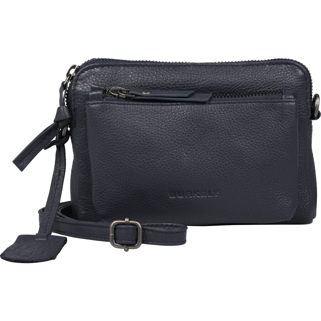 Leder Handtasche Lush Lucy blau