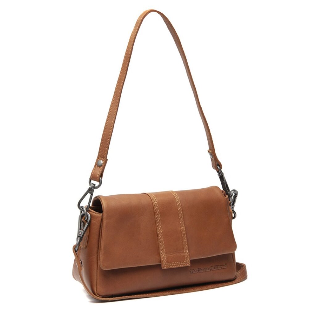 Leder Damenhandtasche Clifden cognac