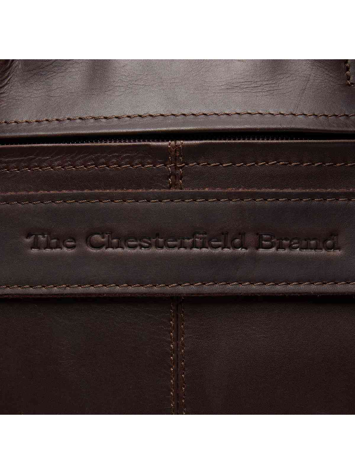 The Chesterfield Brand Leder Laptoptasche Ryan braun, Hauptbild 3