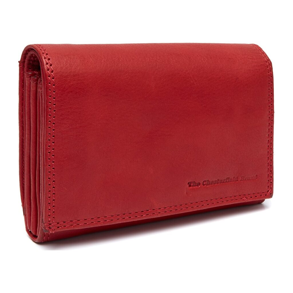 Leder Portemonnaie Avola rot Leder Portemonnaie Avola rot