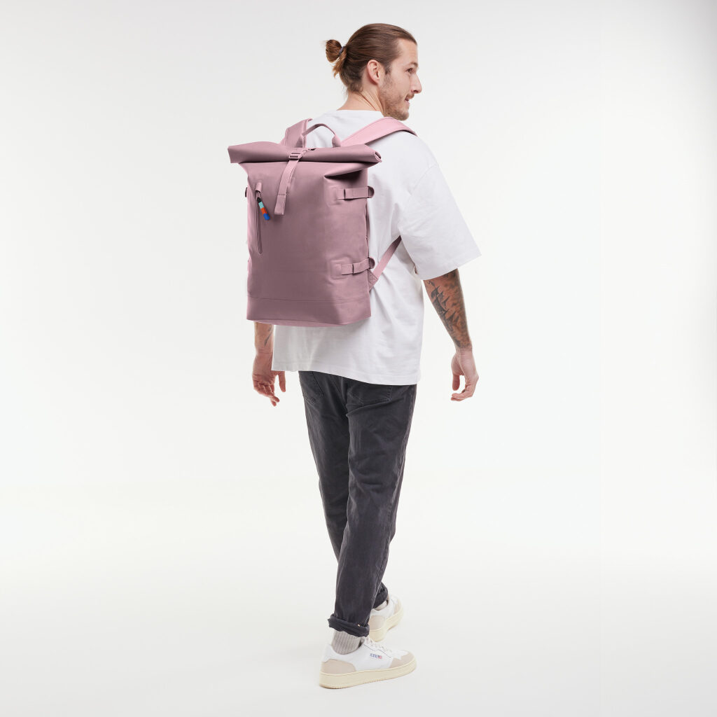 Got Bag Rolltop Rucksack 2.0 Monochrome hellviolett, Hauptbild 3