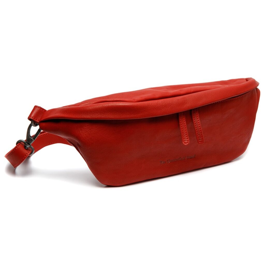 Leder Gürteltasche Kruger rot