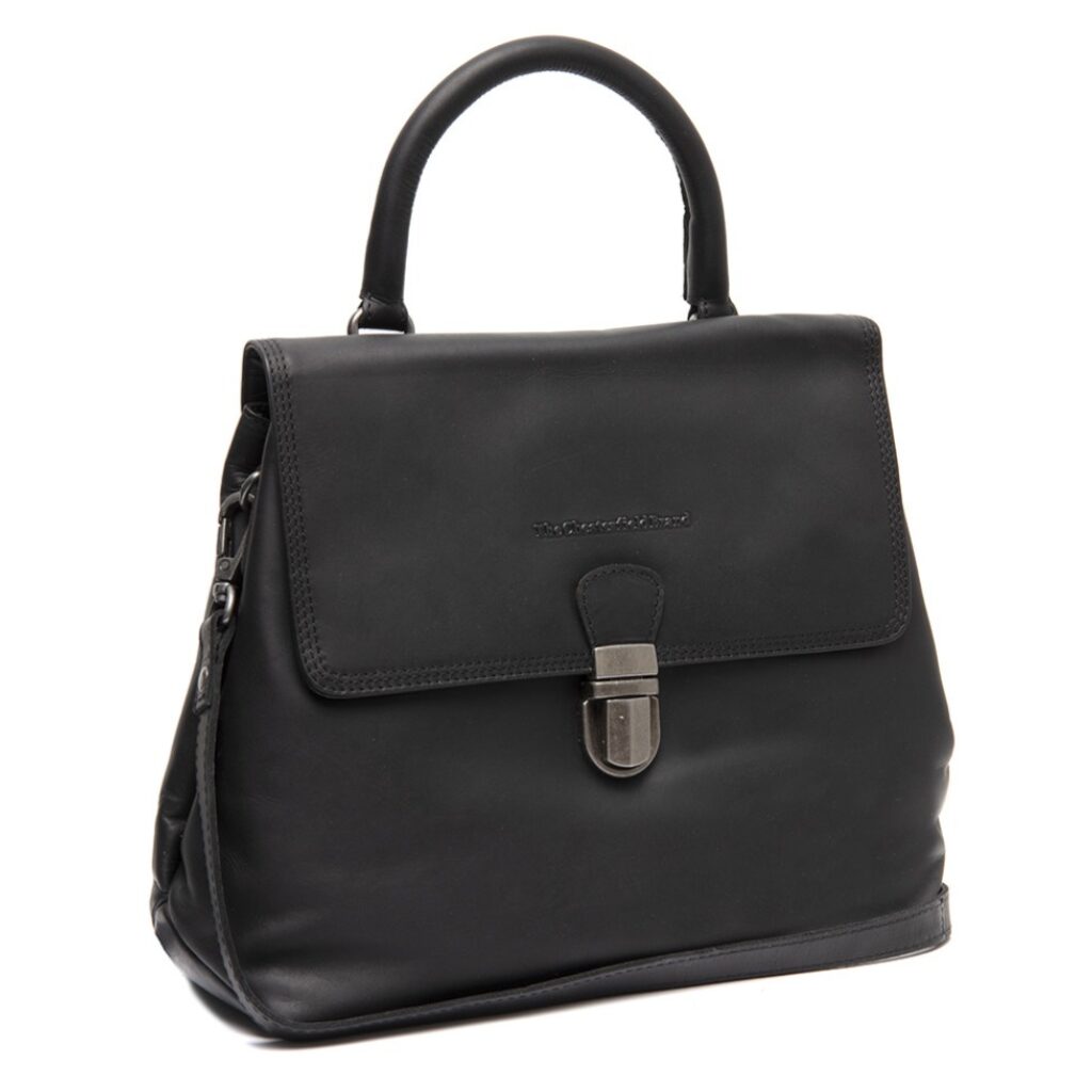 Leder Handtasche Angera schwarz