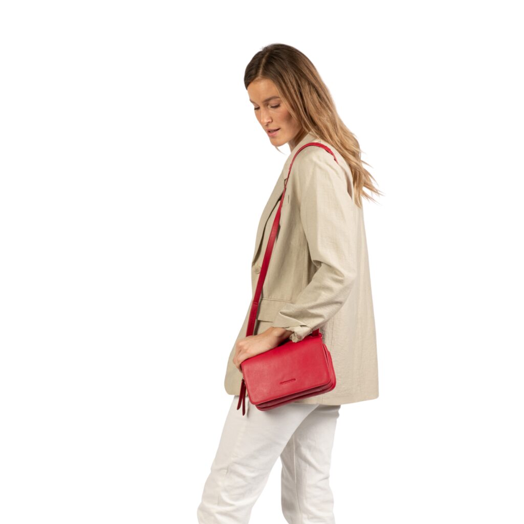 aunts & uncles Crossbody-Tasche Azalea crimson red, Hauptbild 6