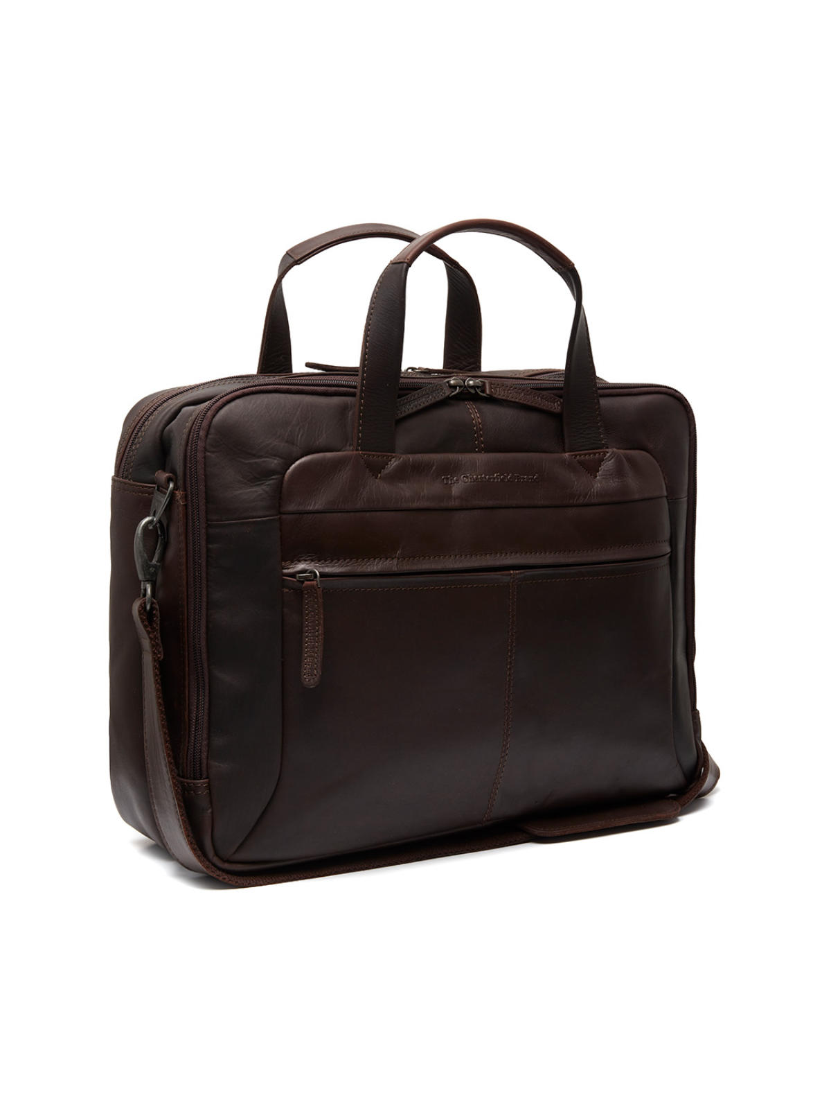 Leder Laptoptasche Ryan braun Leder Laptoptasche Ryan braun