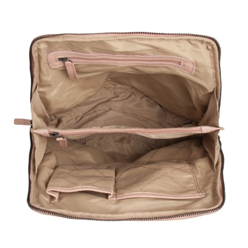 Lederrucksack Bern rose Lederrucksack Bern rose