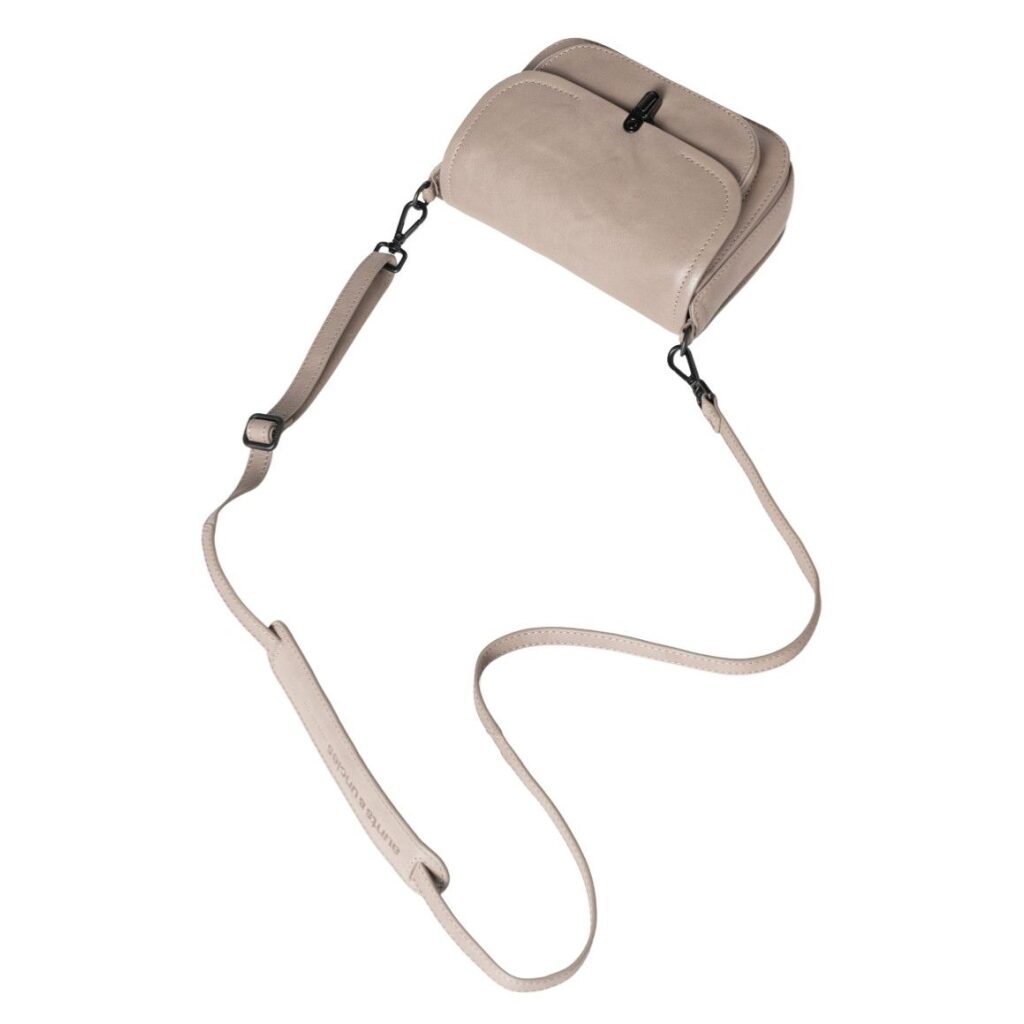 aunts & uncles Lederhandtasche Mrs. Waffle cashmere, Hauptbild 6