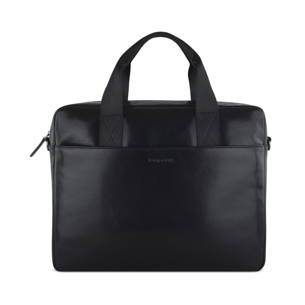 Bugatti Leder Notebooktasche Romano 49401701 schwarz, Feature-Bild Bugatti Leder Notebooktasche Romano 49401701 schwarz, Feature-Bild