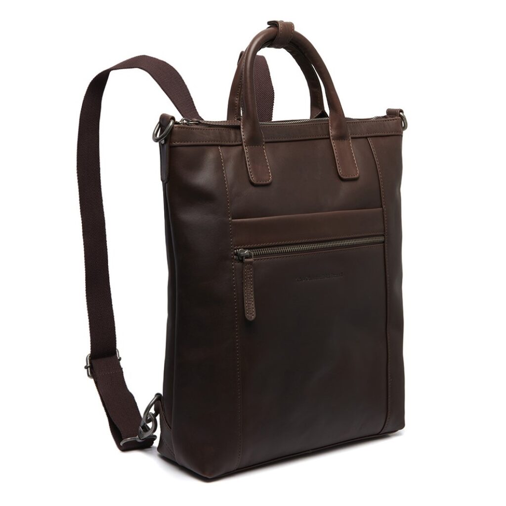 2in1 Lederrucksack - Tasche Luisa braun 2in1 Lederrucksack - Tasche Luisa braun