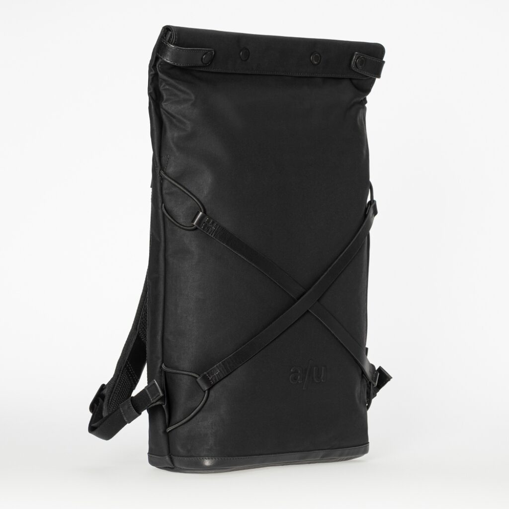 aunts & uncles Lederrucksack Osaka black, Hauptbild 9