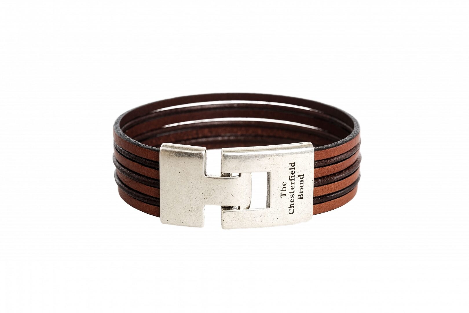 The Chesterfield Brand Lederarmband Elvis cognac - M (19cm), Feature-Bild The Chesterfield Brand Lederarmband Elvis cognac - M (19cm), Feature-Bild