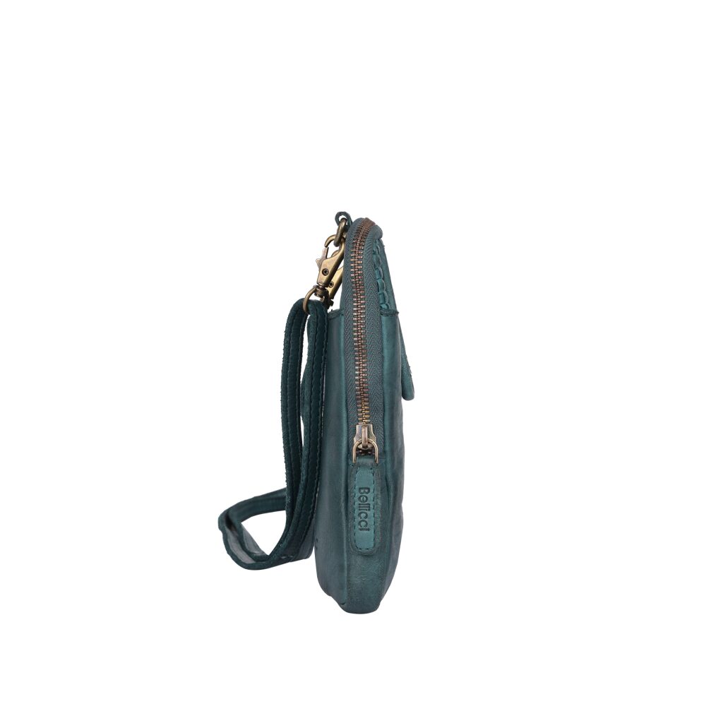 Bellicci Leder Handytasche Emberly petrol, Hauptbild 3