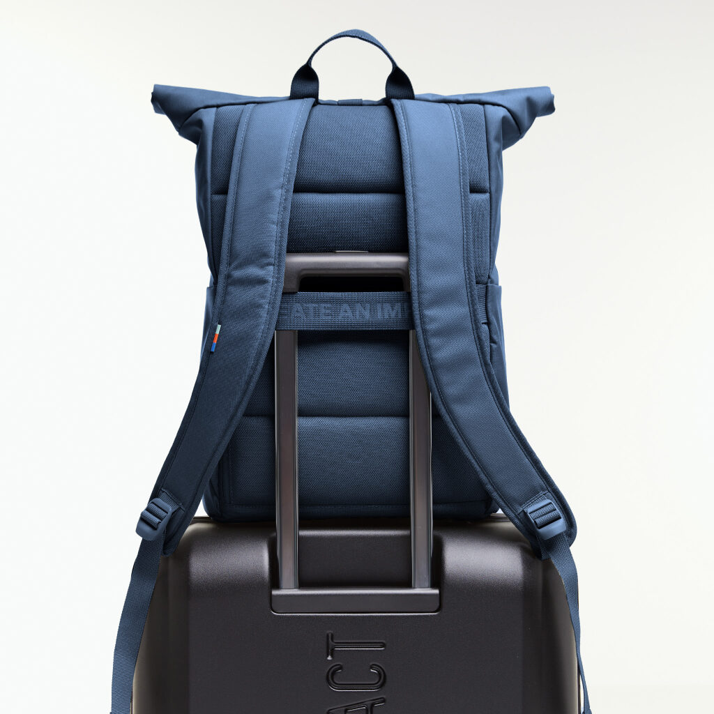 Got Bag Rolltop Rucksack easy blau, Hauptbild 12