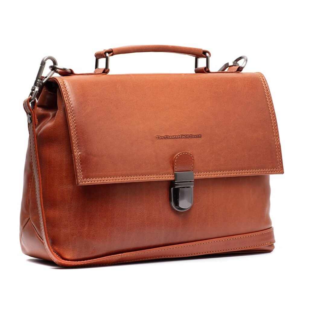 Lederhandtasche - Umhängetasche Renata cognac Lederhandtasche - Umhängetasche Renata cognac