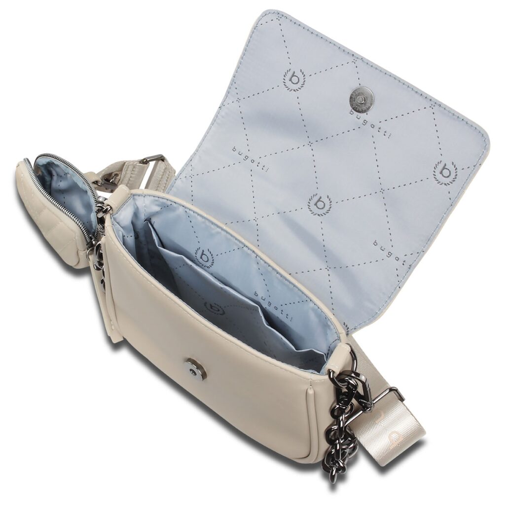 Bugatti Crossbody-Tasche mit Geldbörse 2in1 Sira 49332050 beige, Hauptbild 5