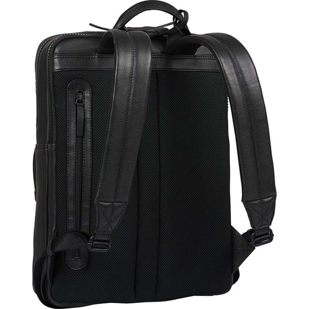 Burkely Leder Laptoprucksack 15,6" 1000803.64.10 schwarz, Hauptbild 5