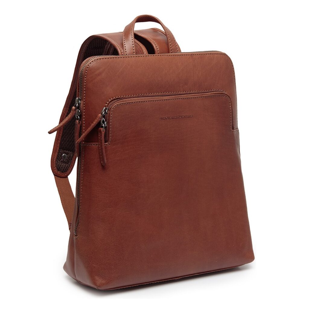 Lederrucksack Fornella für die Stadt cognac Lederrucksack Fornella für die Stadt cognac
