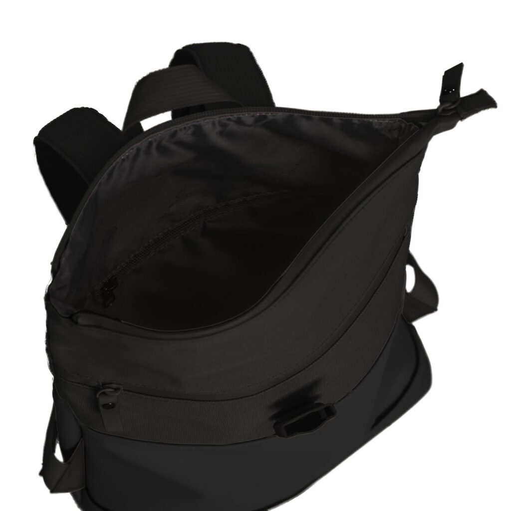 Daniel Ray Rolltop-Rucksack Allentown schwarz, Hauptbild 4