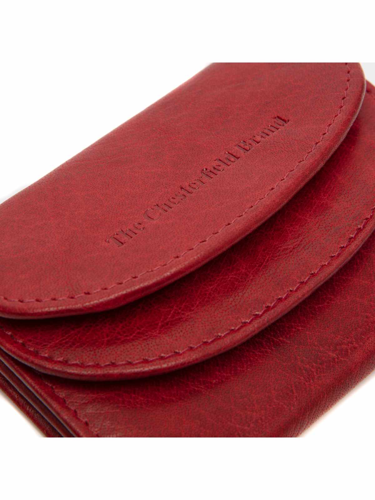 The Chesterfield Brand Ledergeldbeutel Newton rot, Hauptbild 5
