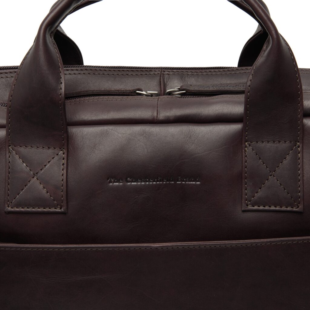 The Chesterfield Brand Leder Laptoptasche Frazer braun, Hauptbild 5