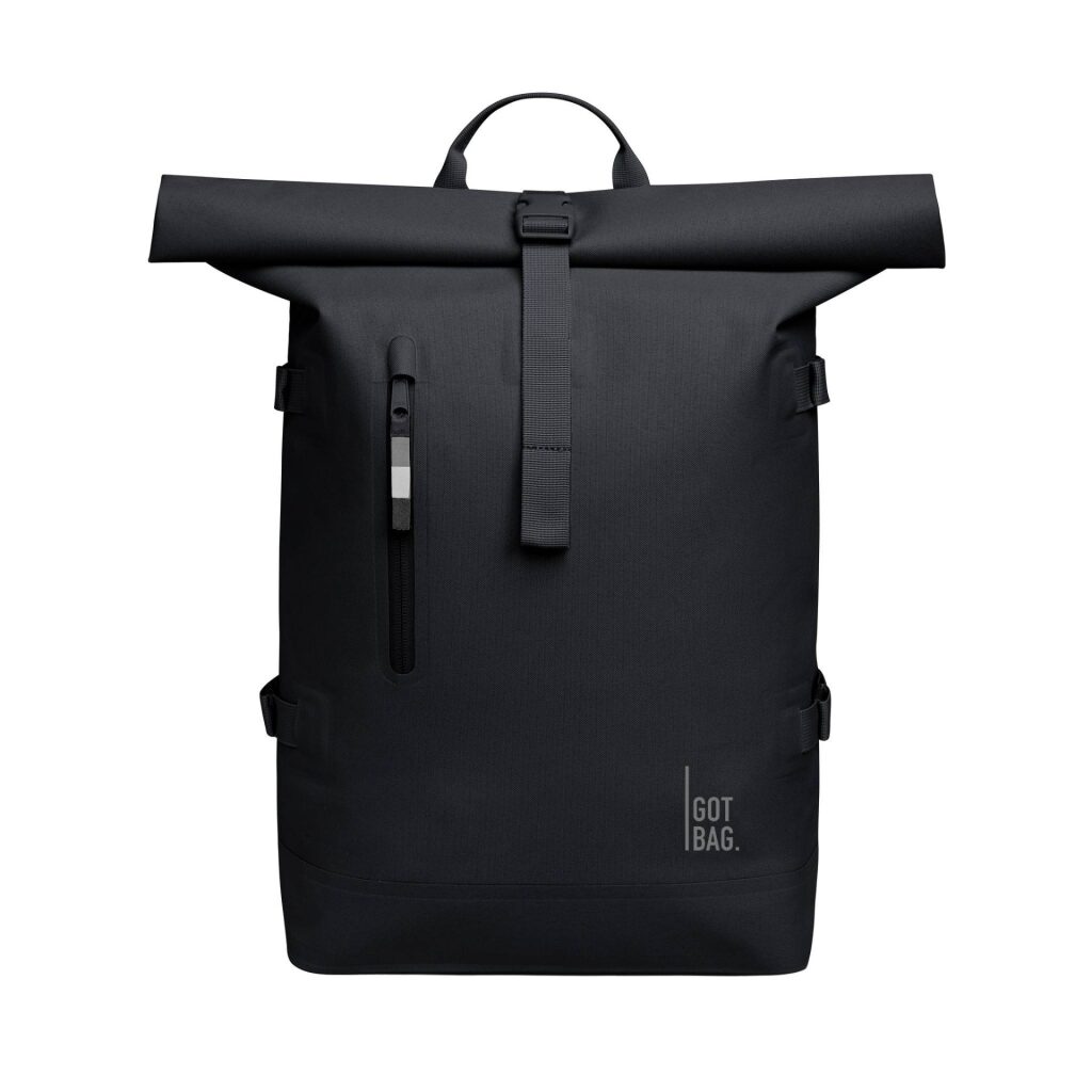 Got Bag Rolltop Rucksack 2.0 Monochrome schwarz