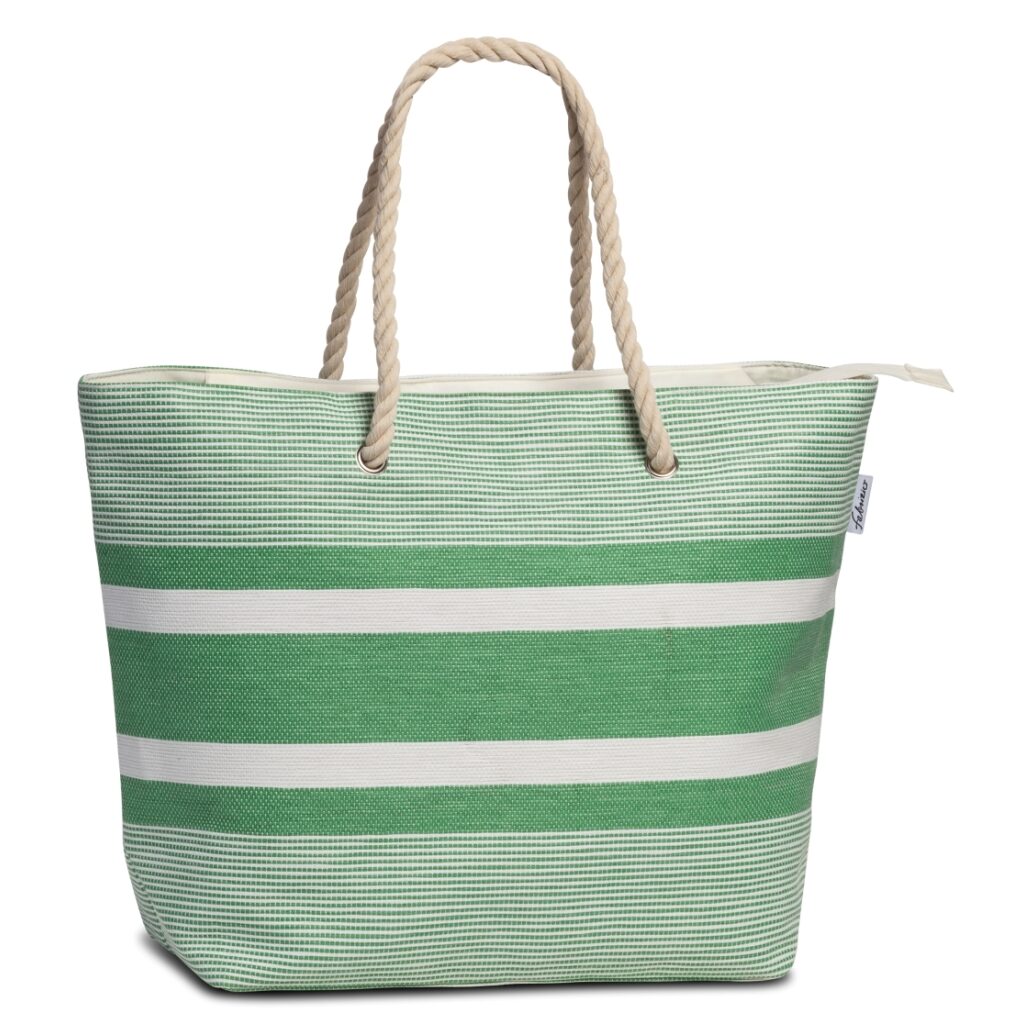 Fabrizio Strandtasche / Schultertasche 55202-0700 hellgrün, Feature-Bild Fabrizio Strandtasche / Schultertasche 55202-0700 hellgrün, Feature-Bild