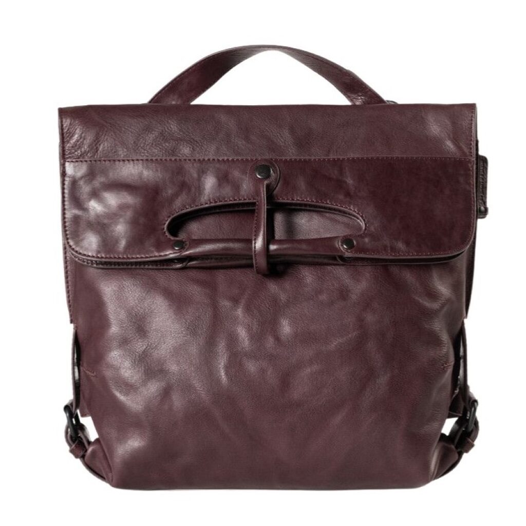 Lederrucksack Mrs. Mince Pie burgundy Lederrucksack Mrs. Mince Pie burgundy
