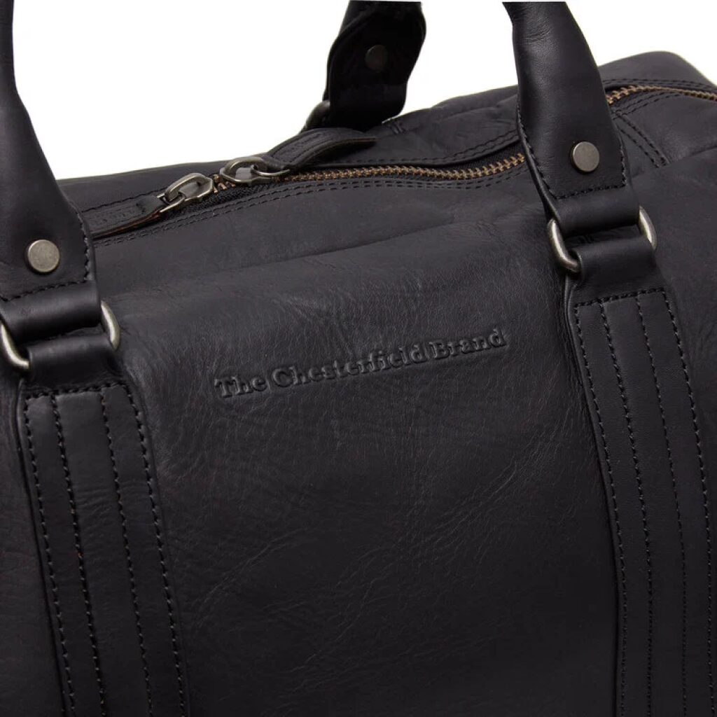 The Chesterfield Brand Lederreisetasche / Weekender Perth schwarz, Hauptbild 4