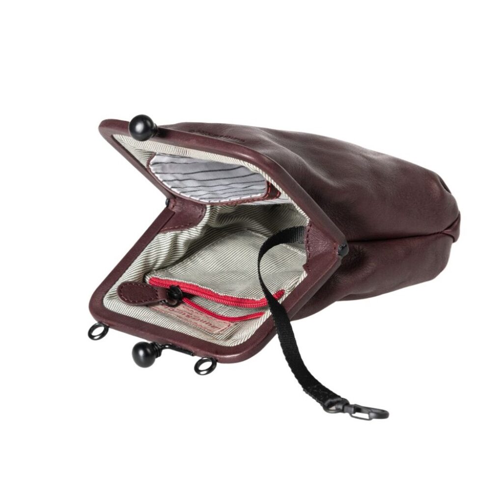 2in1 Handytasche / Clutch Mrs. Sugar Pop burgundy