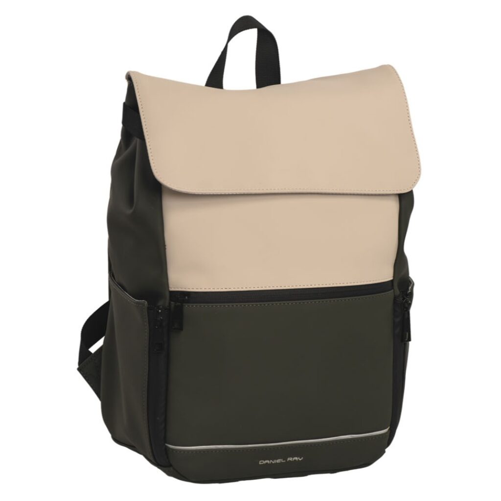 Daniel Ray Notebook-Rucksack Tacoma grün-beige, Feature-Bild Daniel Ray Notebook-Rucksack Tacoma grün-beige, Feature-Bild