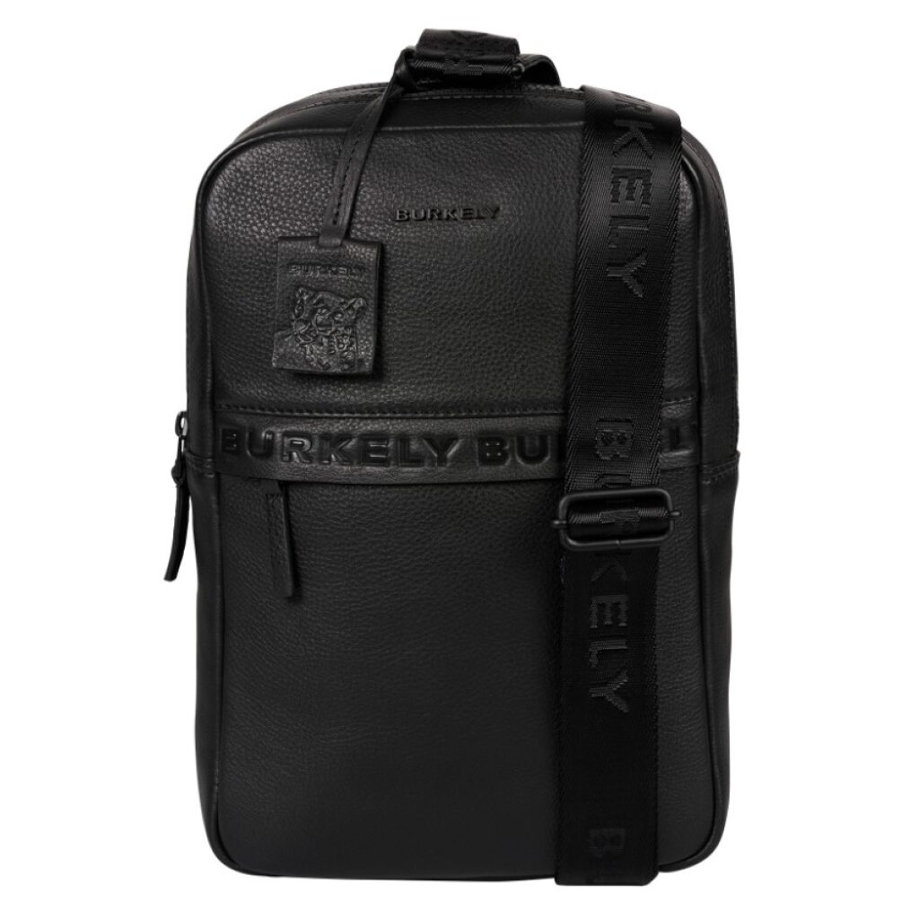 Leder Sling Bag Minimal Mason schwarz Leder Sling Bag Minimal Mason schwarz