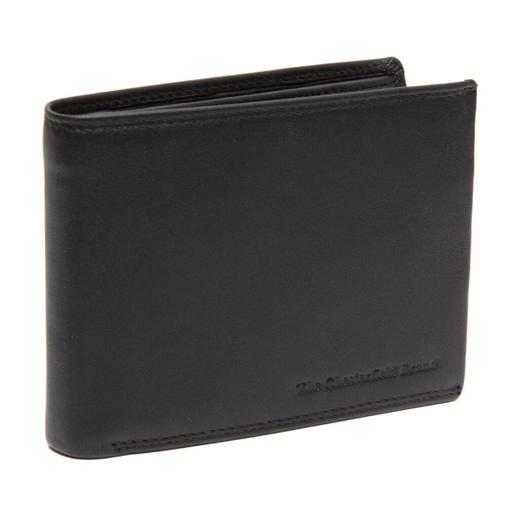 Ledergeldbörse Hendrick RFID schwarz Ledergeldbörse Hendrick RFID schwarz