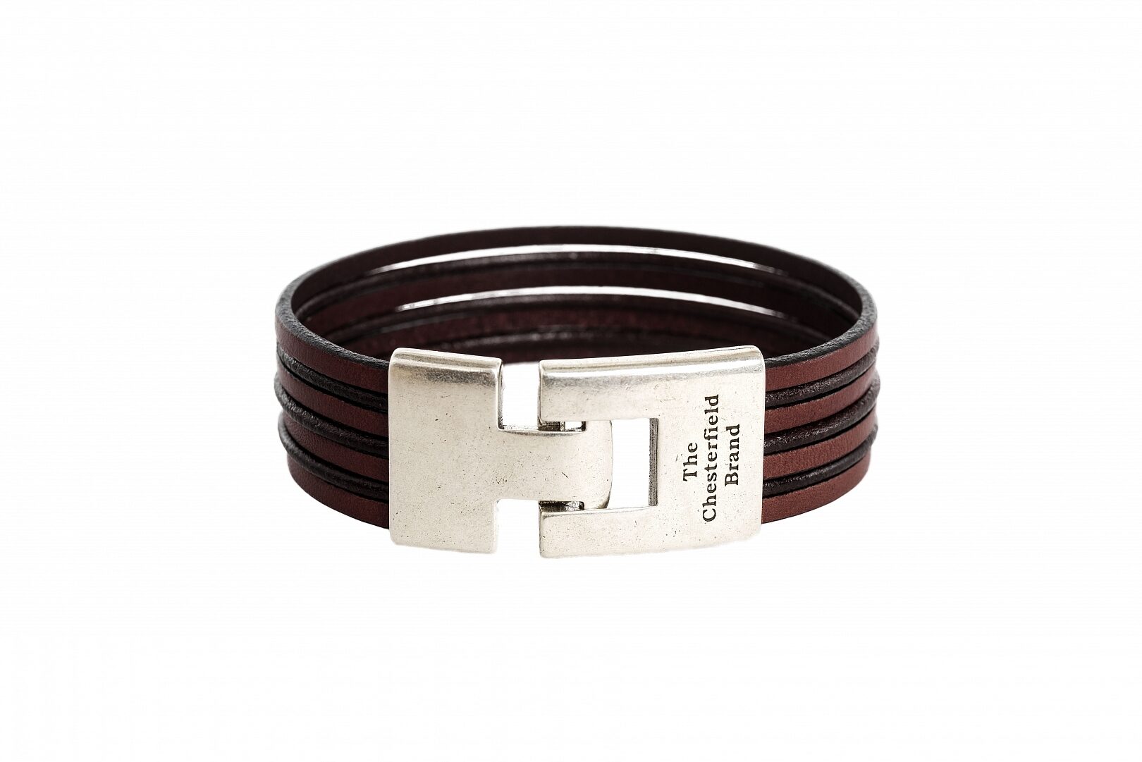 The Chesterfield Brand Lederarmband Elvis braun - M (19cm), Feature-Bild The Chesterfield Brand Lederarmband Elvis braun - M (19cm), Feature-Bild